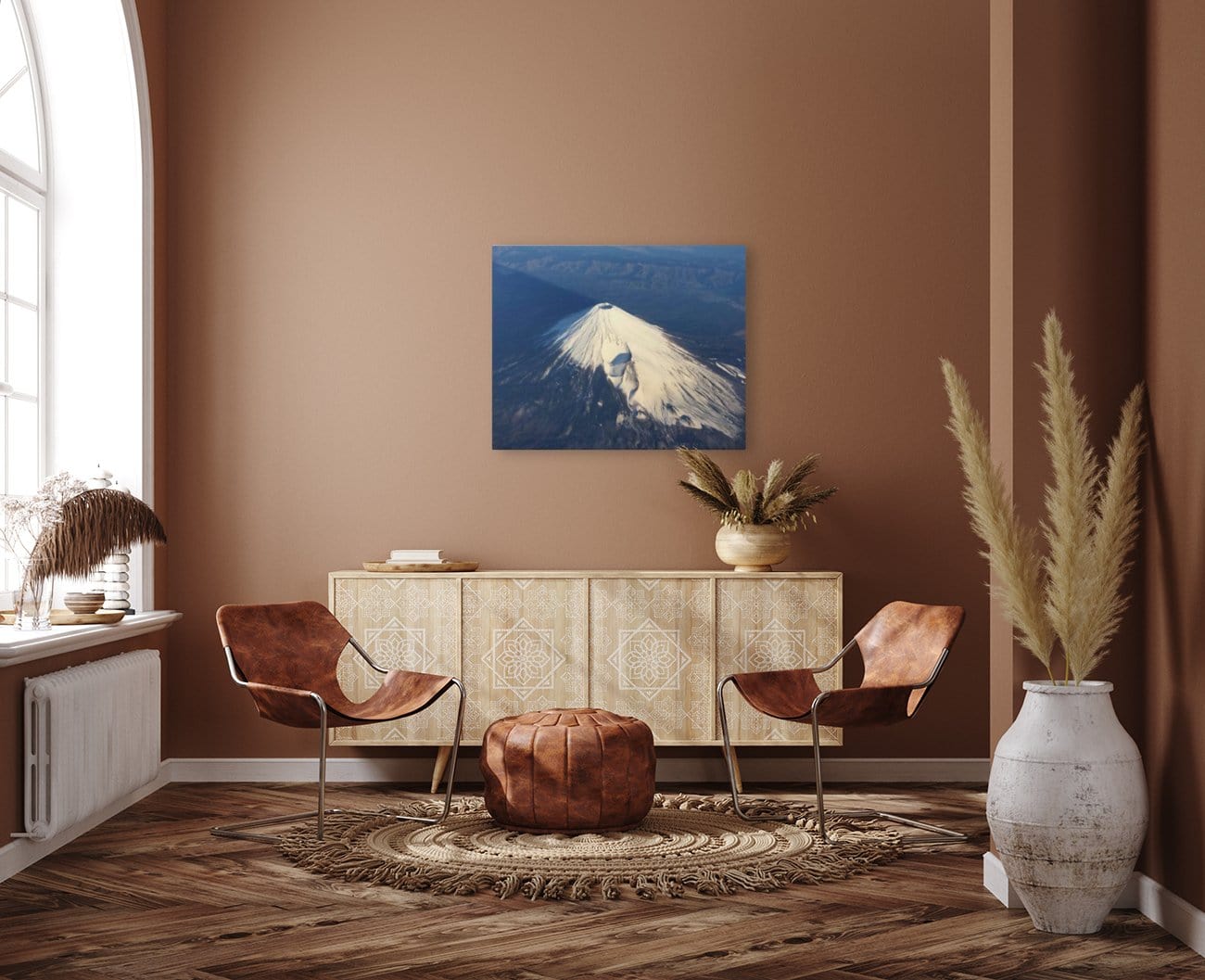 Mt Fuji Only One Standing (Premium Canvas Art w/ 1.25" Depth Frame Ready To Hang)