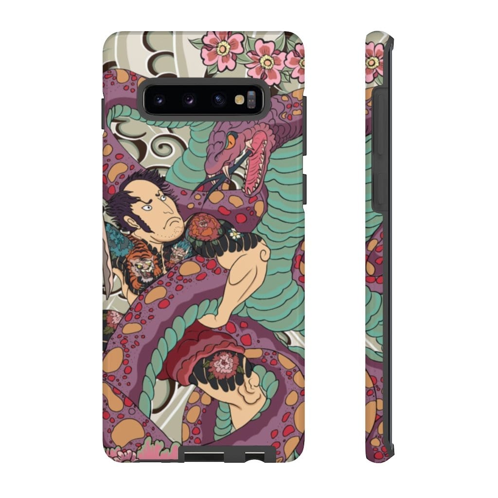 Legendary Tale Of Warrior And Serpent Impact Resist Phone Case