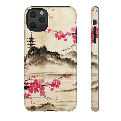 Sakura Classical Lake Impact Resist Phone Case