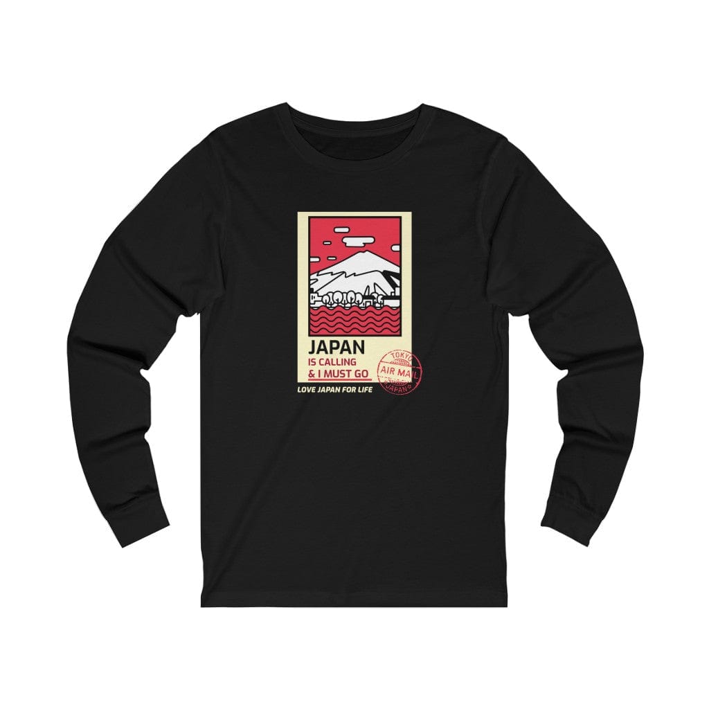 Japan Is Calling And I Must Go - V2 Unisex Long Sleeve Tee