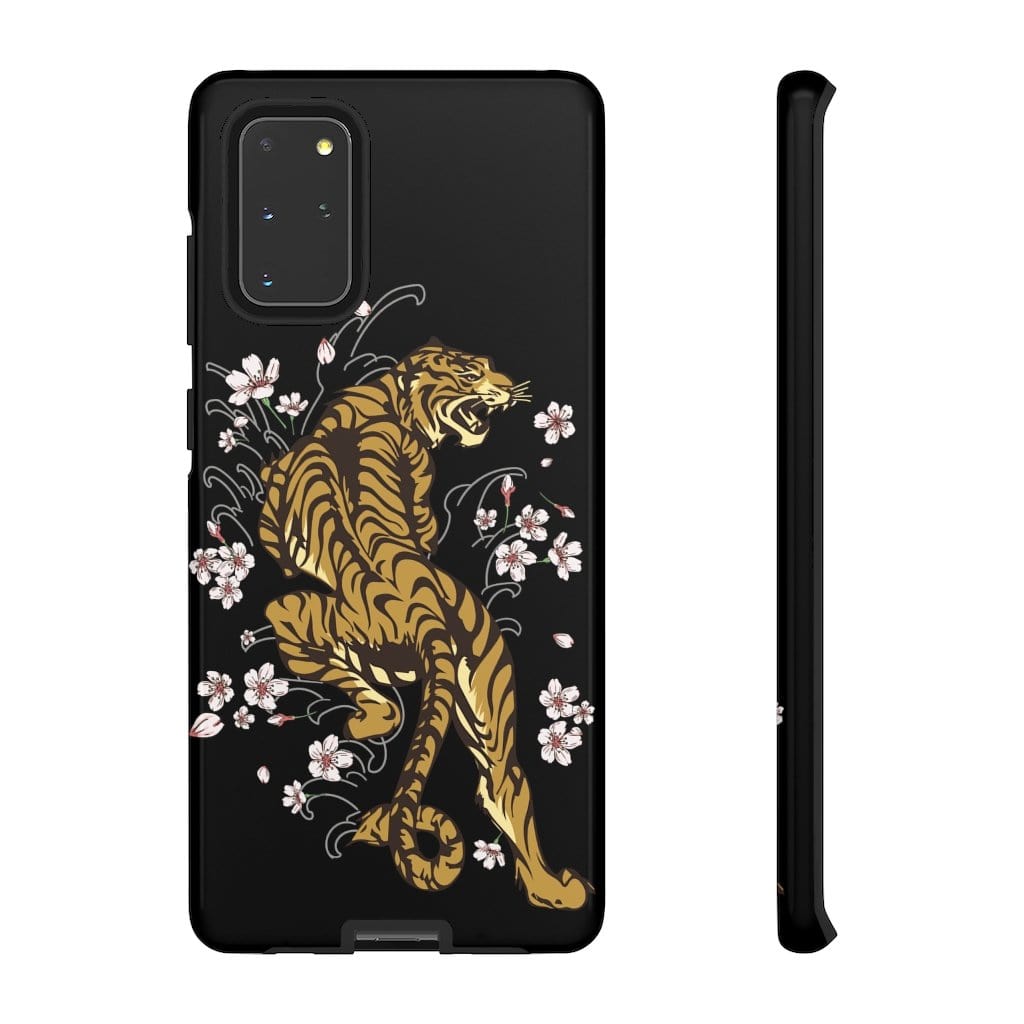 Enchanting Tiger In The Sakura Garden Impact Resist Phone Case