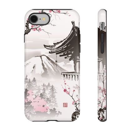 Mystic Fuji Blooms In Spring Impact Resist Phone Case