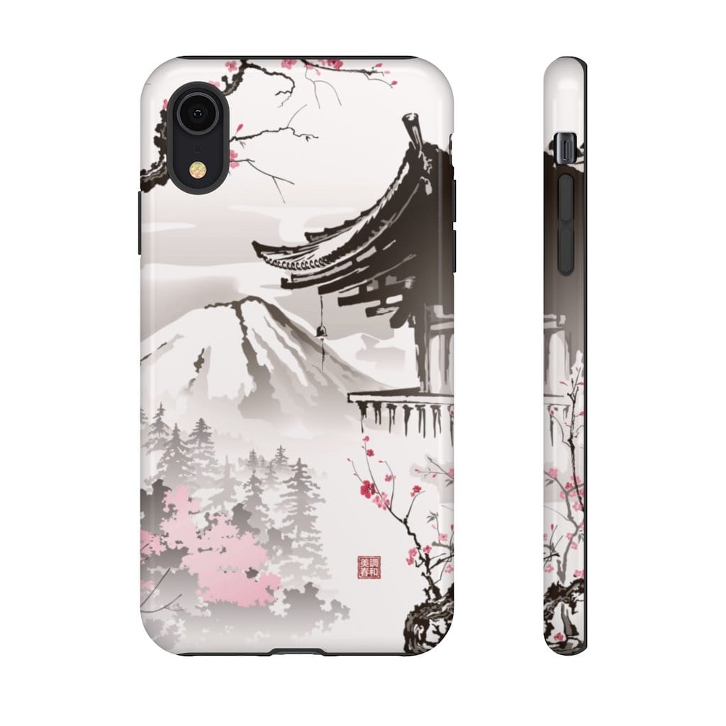 Mystic Fuji Blooms In Spring Impact Resist Phone Case