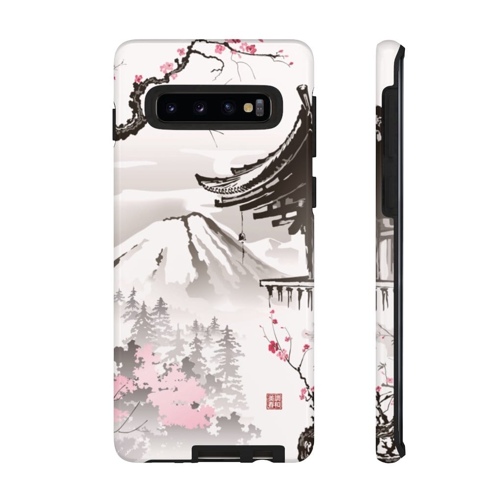 Mystic Fuji Blooms In Spring Impact Resist Phone Case