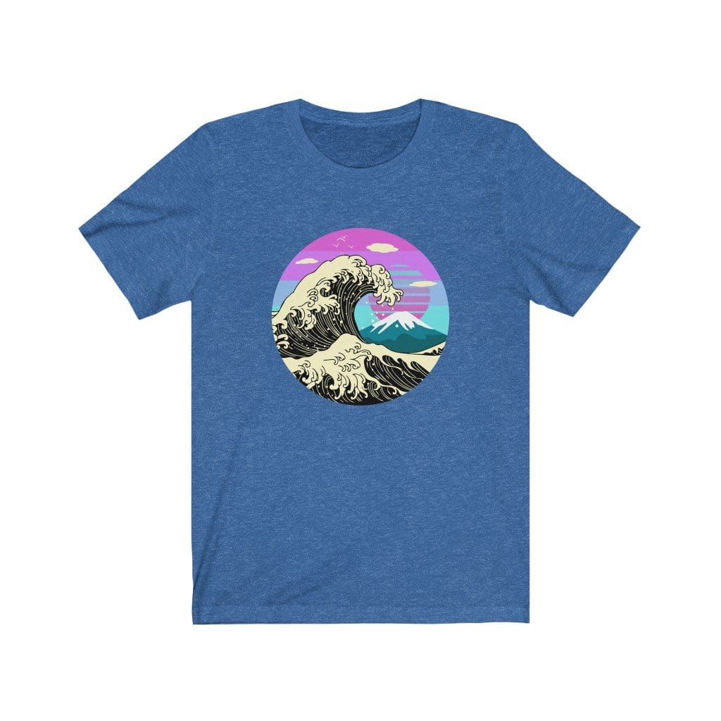 Great Wave Cyberpunk Unisex Tee