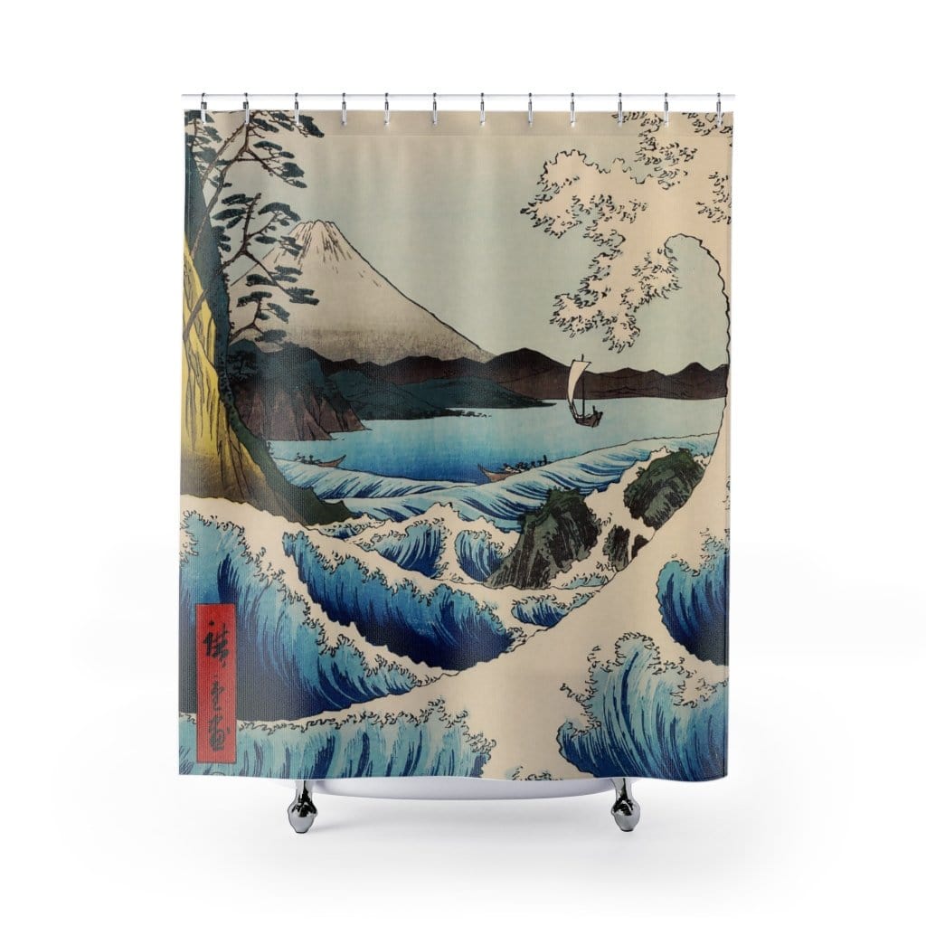 The Great Sea Artisan Shower Curtain