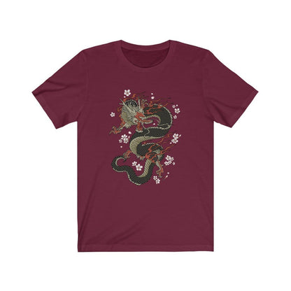 Power Dragon Sakura Unisex Tee