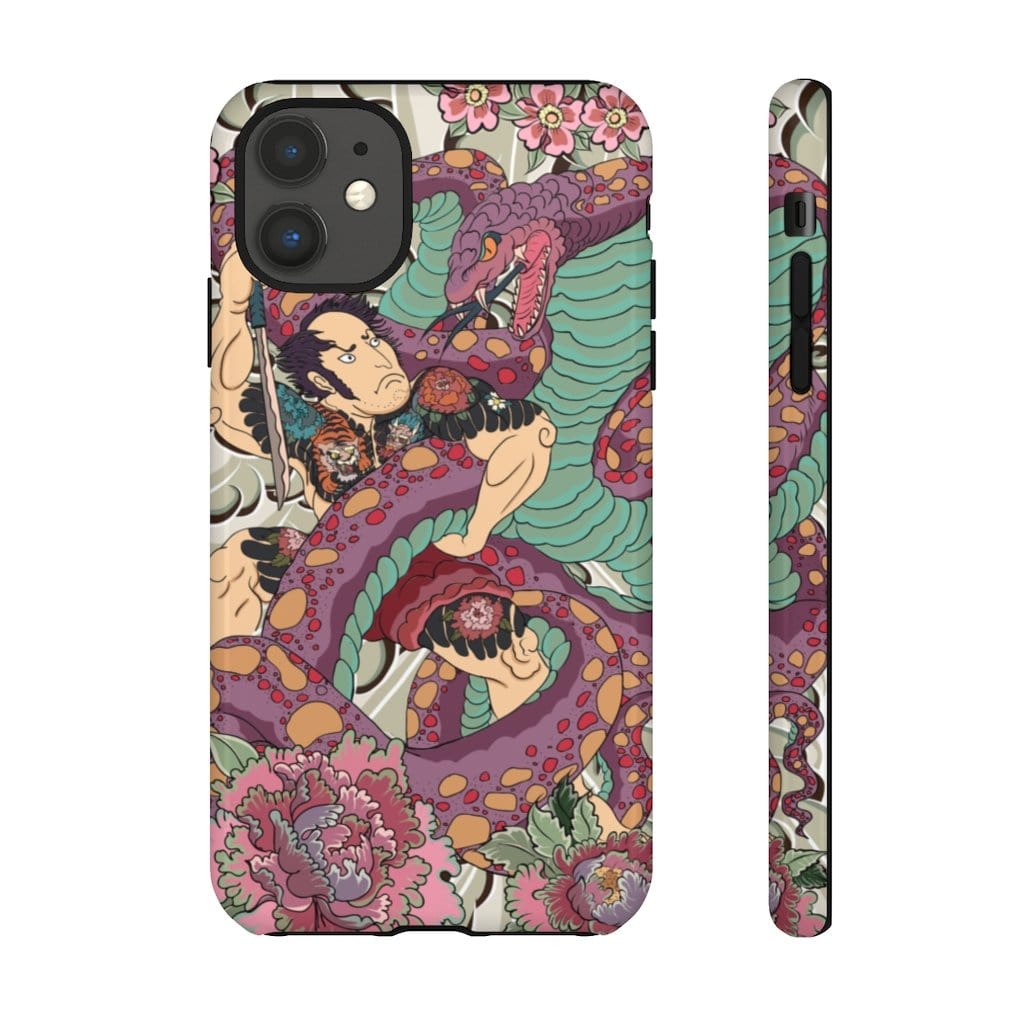 Legendary Tale Of Warrior And Serpent Impact Resist Phone Case