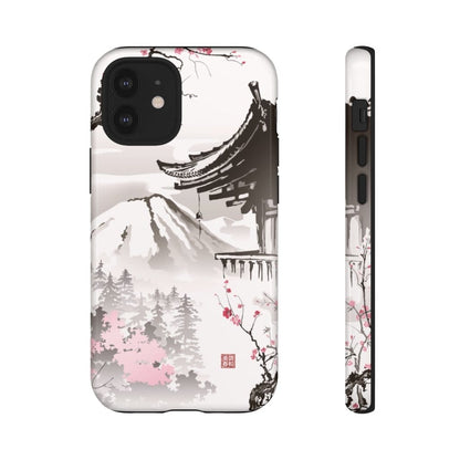 Mystic Fuji Blooms In Spring Impact Resist Phone Case