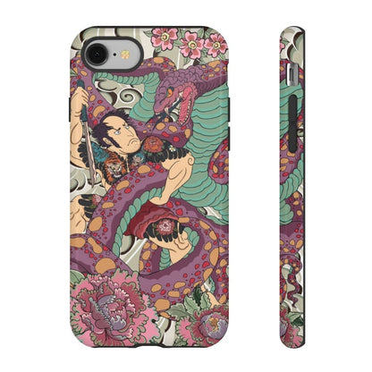 Legendary Tale Of Warrior And Serpent Impact Resist Phone Case