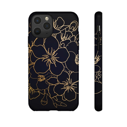 Golden Sakura Impact Resist Phone Case