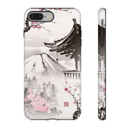 Mystic Fuji Blooms In Spring Impact Resist Phone Case