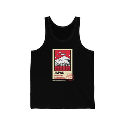 Japan Is Calling And I Must Go - V2 Unisex Tank