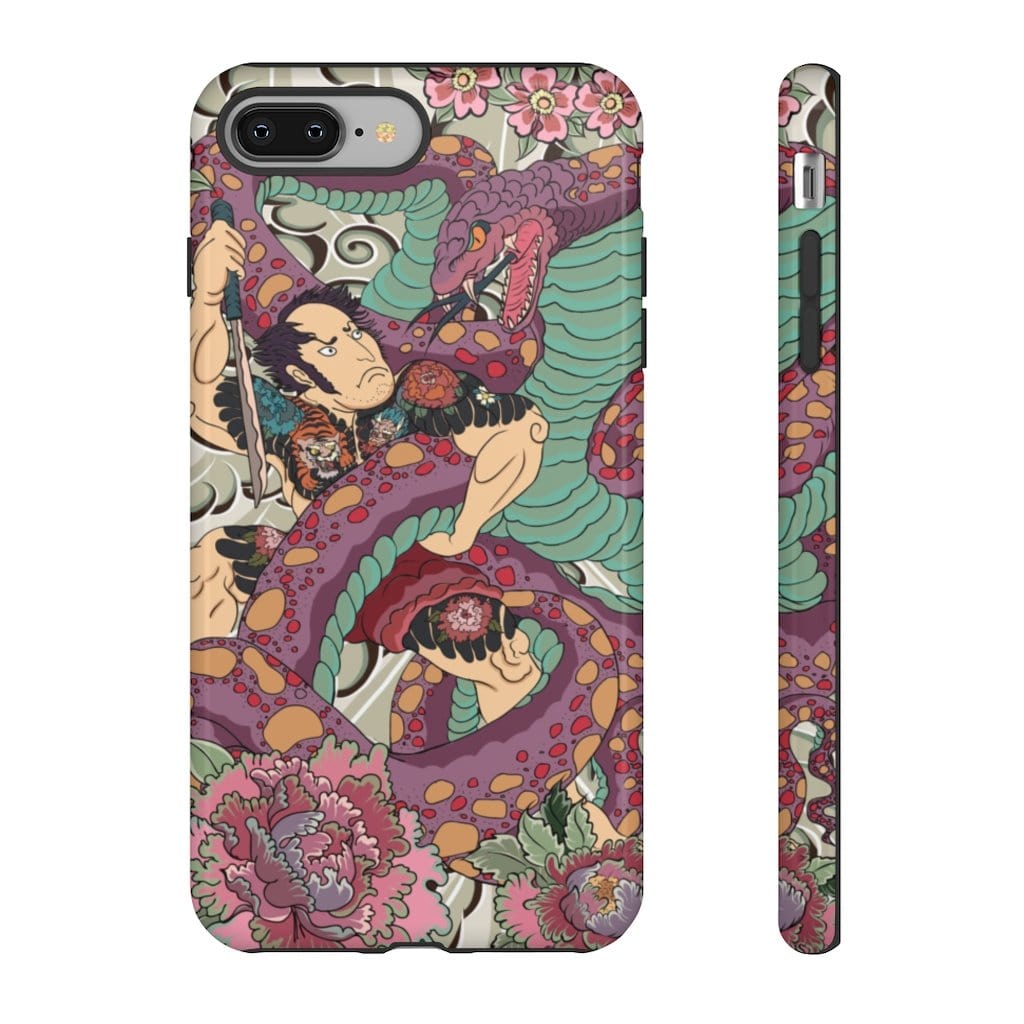 Legendary Tale Of Warrior And Serpent Impact Resist Phone Case