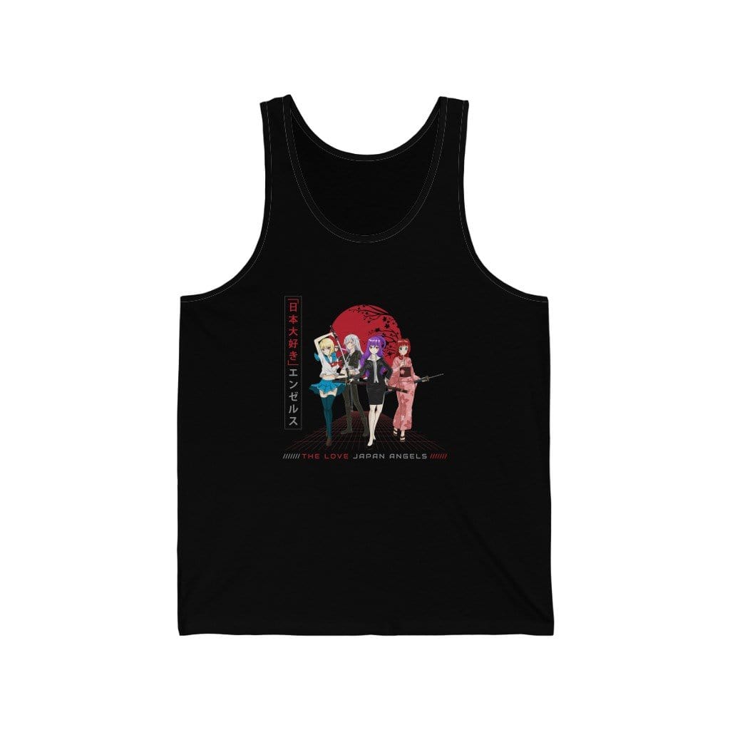 Love Japan Angels Unisex Tank