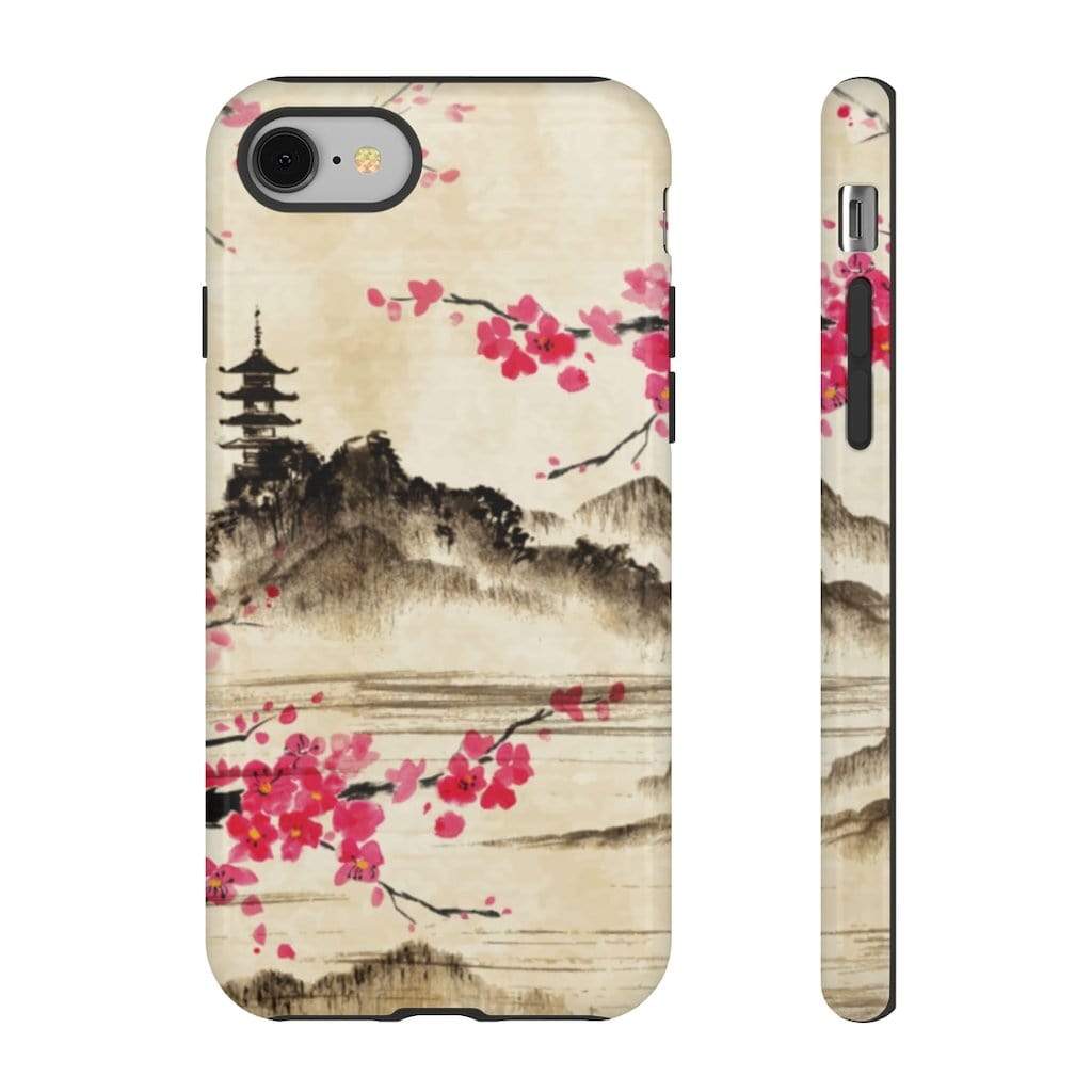 Sakura Classical Lake Impact Resist Phone Case