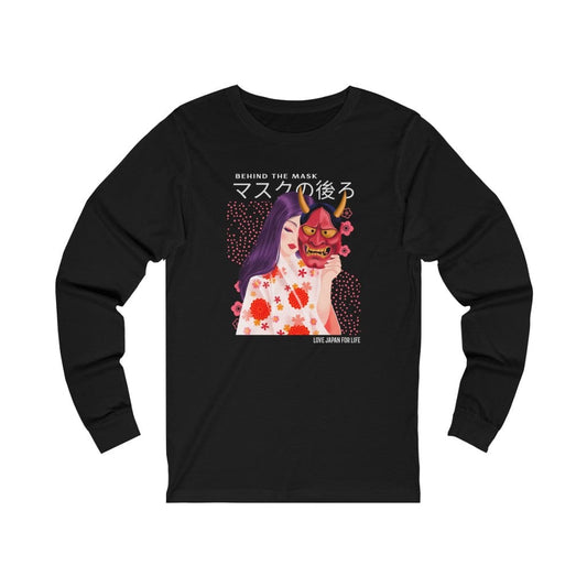 Behind The Mask Unisex Long Sleeve Tee