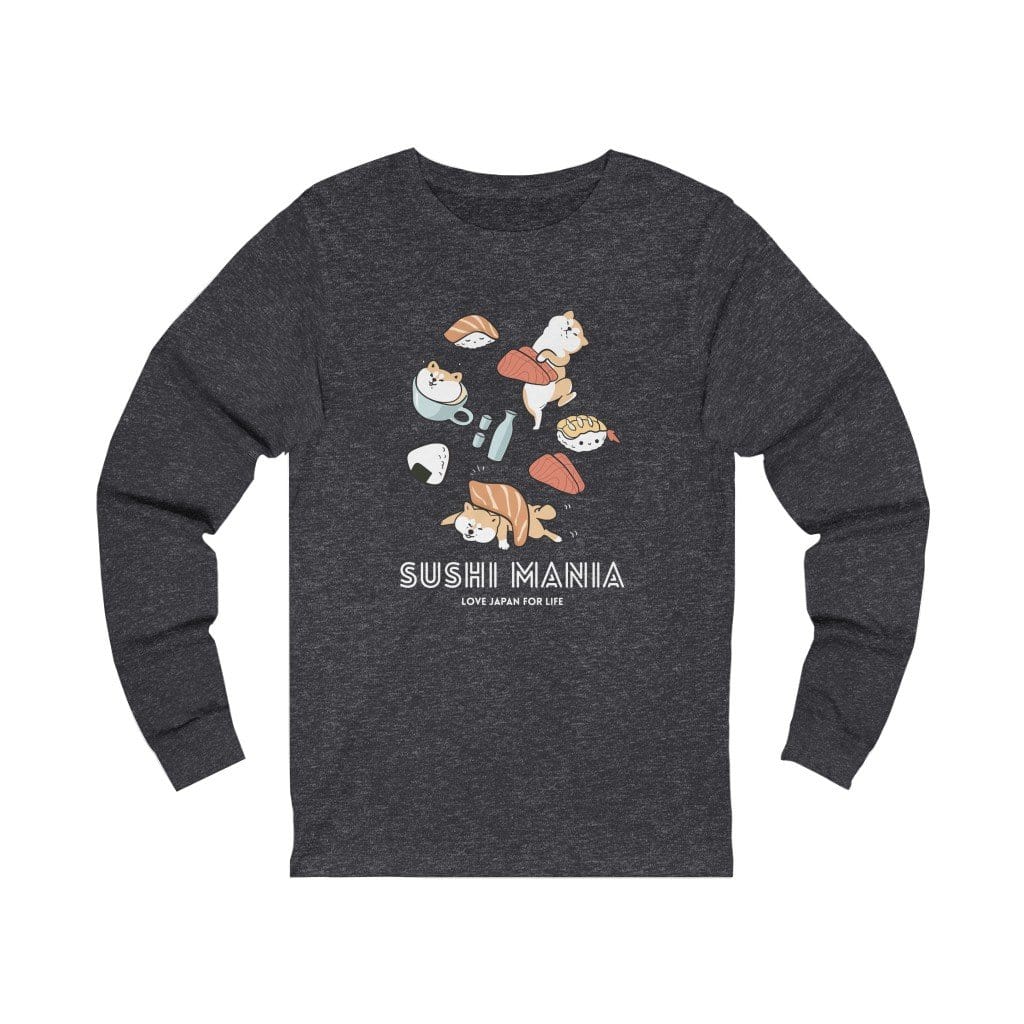 Sushi Mania Unisex Long Sleeve Tee