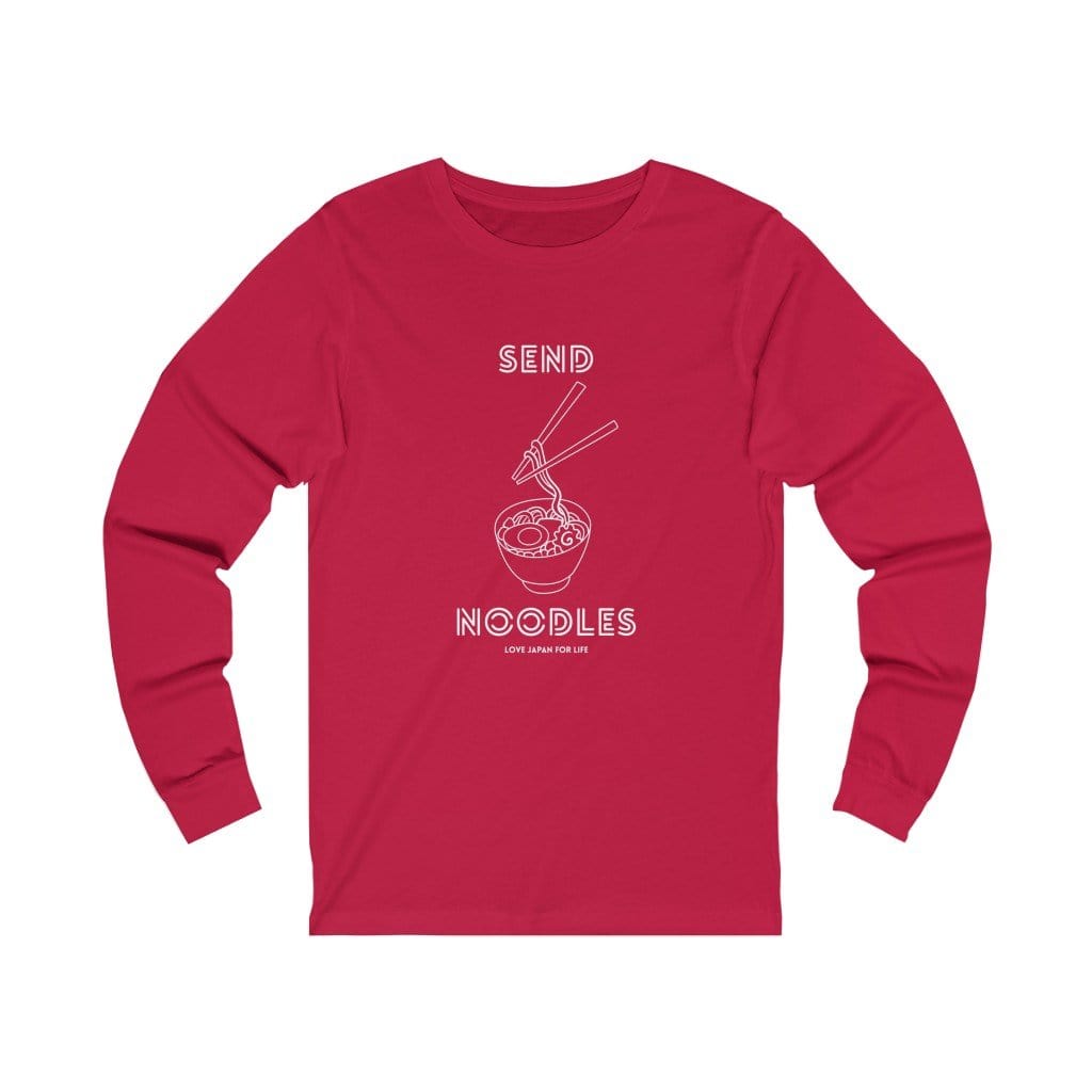 Send Noodles Unisex Long Sleeve Tee