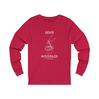 Send Noodles Unisex Long Sleeve Tee