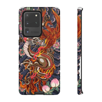 Rise Of The Dragon And Phoenix Impact Resist Phone Case