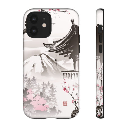 Mystic Fuji Blooms In Spring Impact Resist Phone Case