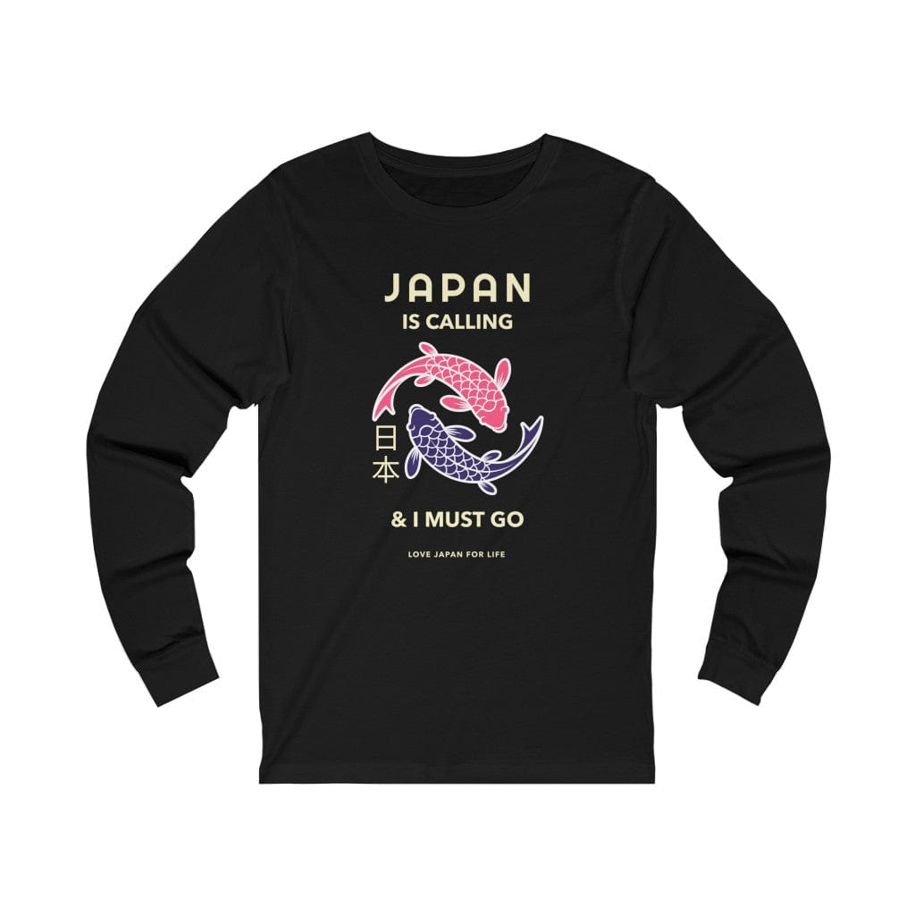 Japan Is Calling And I Must Go - V7 Unisex Long Sleeve Tee