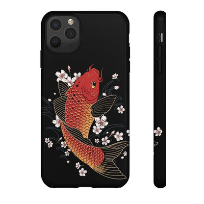 Prosperous Koi In The Sakura Pond Impact Resist Phone Case