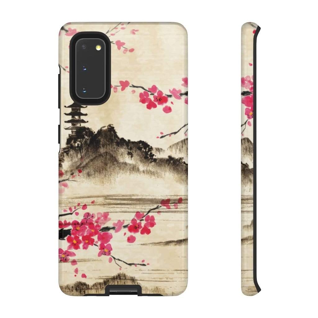 Sakura Classical Lake Impact Resist Phone Case