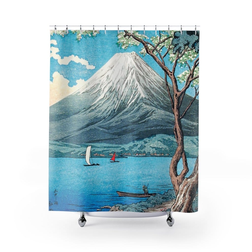 Majestic Fuji Artisan Shower Curtain