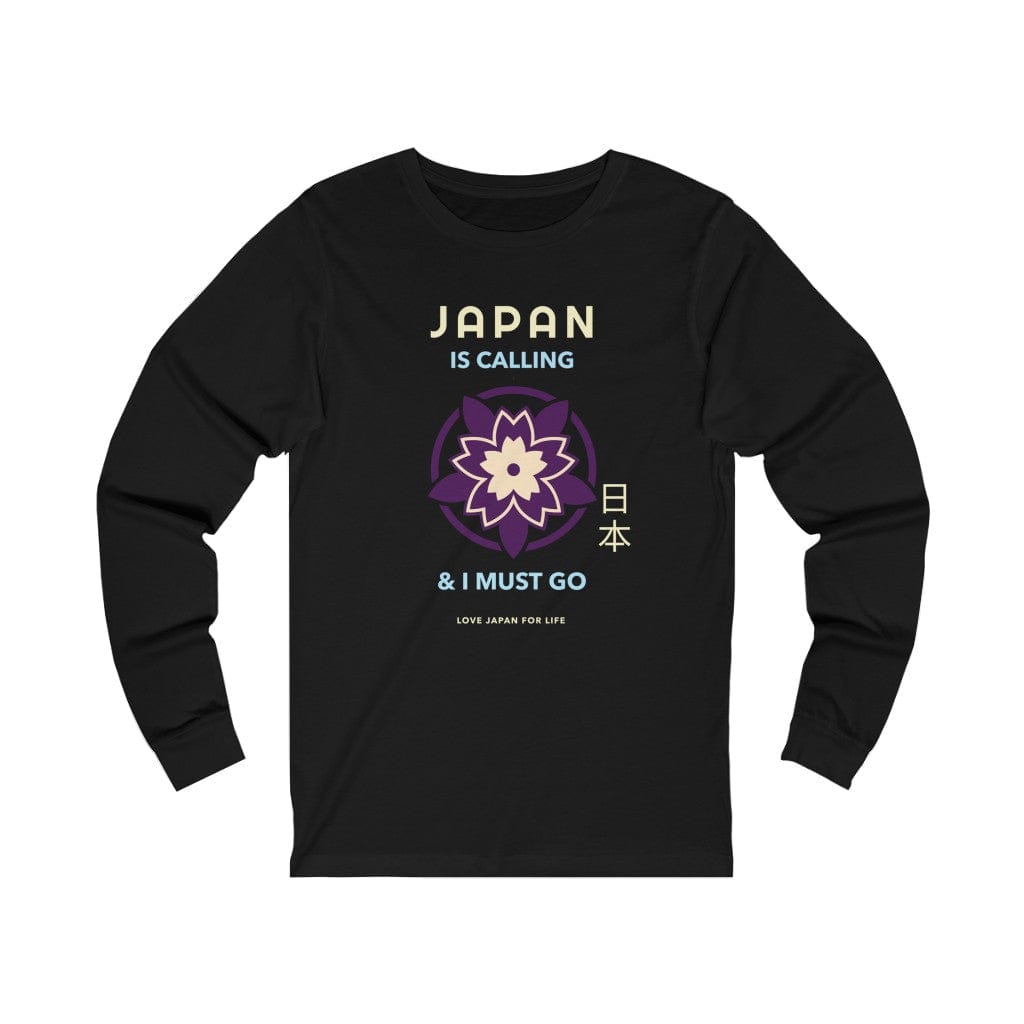 Japan Is Calling And I Must Go - V5 Unisex Long Sleeve Tee