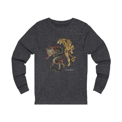 Dragon VS Tiger Unisex Long Sleeve Tee