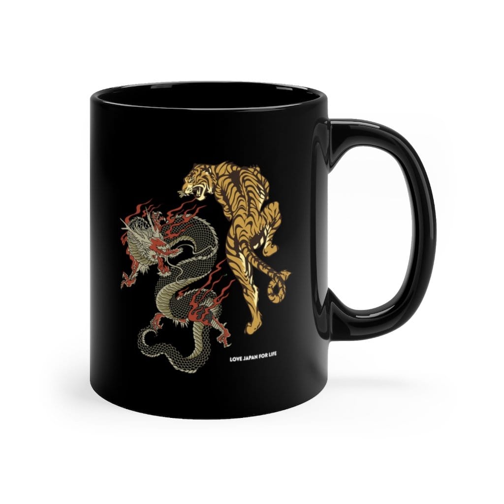 Dragon VS Tiger Coffee Mug 11oz