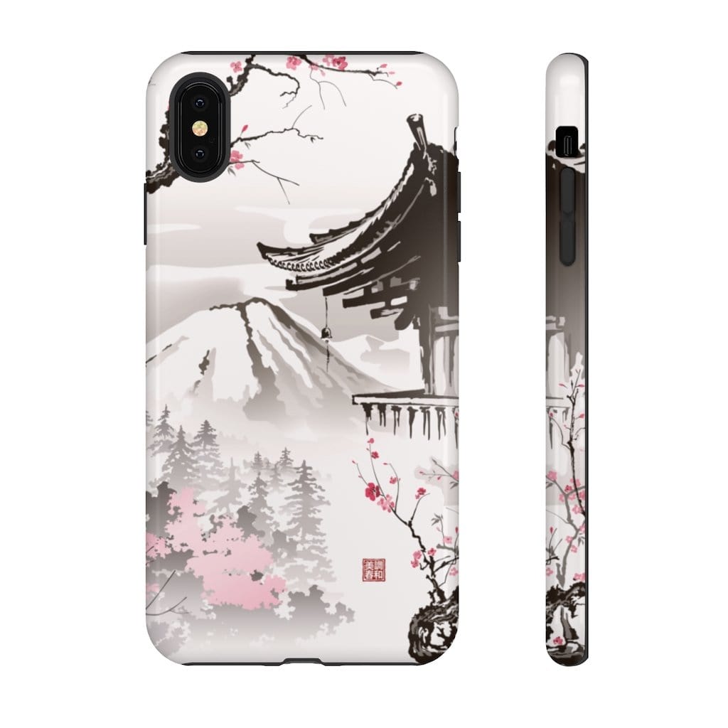 Mystic Fuji Blooms In Spring Impact Resist Phone Case