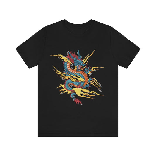 Flaming Dragon Unisex Tee