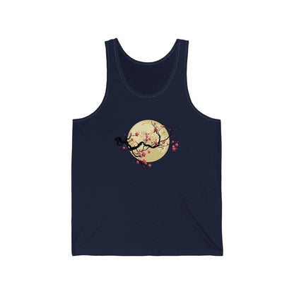 Hanami In The Sakura Twilight Unisex Tank