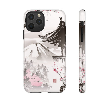 Mystic Fuji Blooms In Spring Impact Resist Phone Case