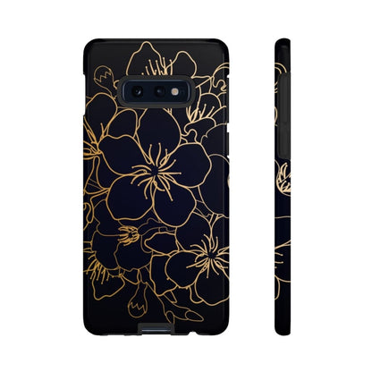 Golden Sakura Impact Resist Phone Case